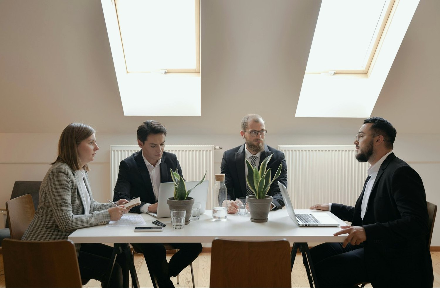 Boardroom discussion